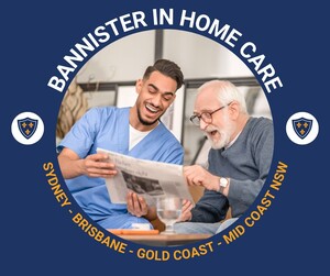 Bannister In Home Care - Gold Coast Pic 3 - Bannister in Home Care Providing support to seniors like this lovely older man with a professional support worker