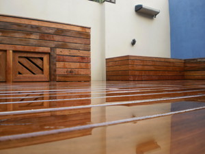 Into landscapes Pic 3 - Spotted gum decking