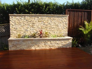 Into landscapes Pic 5 - Stone feature wall