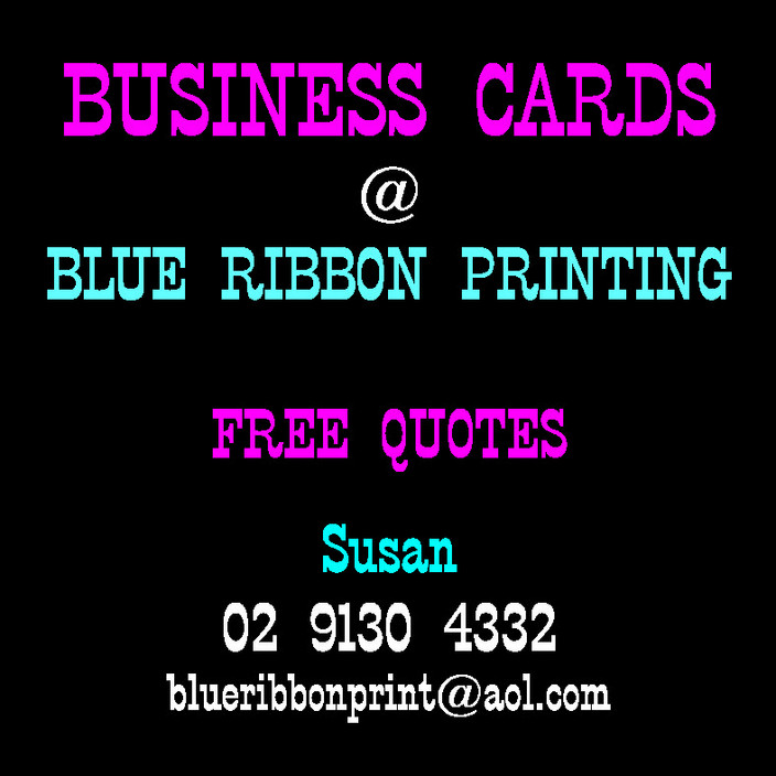 Blue Ribbon Printing Pic 1 - Your One Stop Print Shop