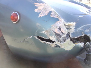 Benjamin Crash Repairs Pic 5 - Fibre glass repairs