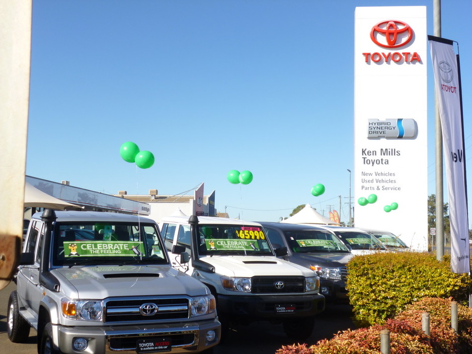 Ken Mills Toyota Pic 1 - Come Celebrate with Us at KEN MILLS TOYOTA KINGAROY