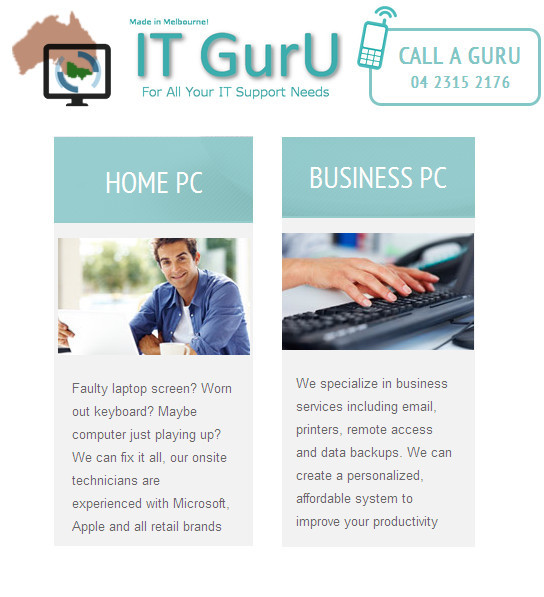 IT GurU Pic 1 - Computer Services Melbourne