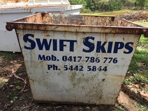 Swift Skips Gympie Pic 4 - 2m3 skip suitable for general green construction and concrete waste