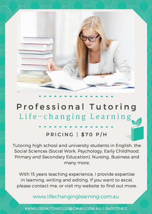 Life-changing Learning Pic 1 - Professional Tutoring brochure