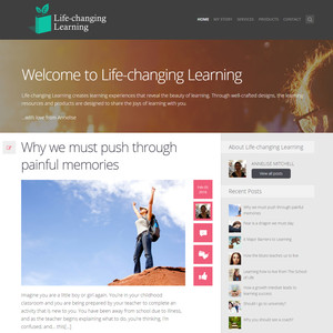 Life-changing Learning Pic 3 - Lifechanging Learnings website