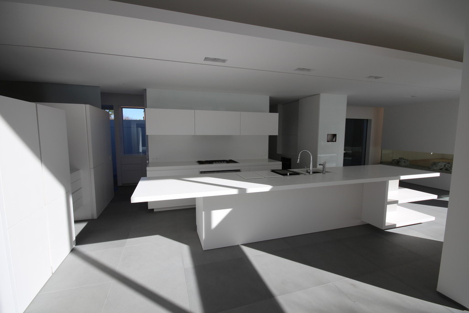 Award Cabinets Pic 1 - 2Pack Kitchen with Corian Bench tops