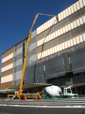 Bolton Concrete Pumping Pic 2 - Cairns Base Hospital