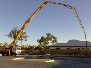 Bolton Concrete Pumping Pic 5 - Residential House Slab