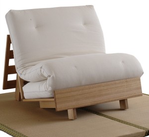 Zen Interiors Pic 3 - 3 fold sofa bed with legs