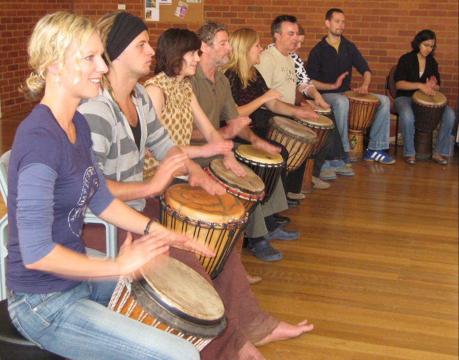 Drum Effect Pic 1 - african drumming workshop