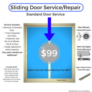 Sliding Door Repairs .W.A. MHP Home Services Pic 2