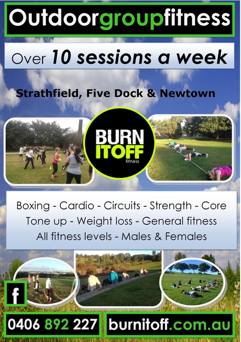 burn it off fitness Pic 1 - Outdoor group fitness Bootcamp Sydney