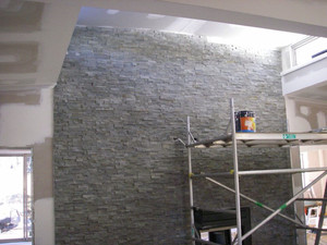 Trav's Rocket Tiling Pic 5 - Stackstone fireplace