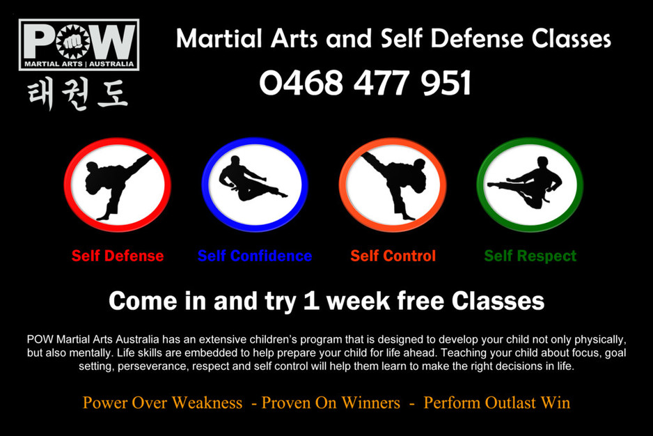 POW Martial Arts Australia Pic 1 - 1 Week Free Classes