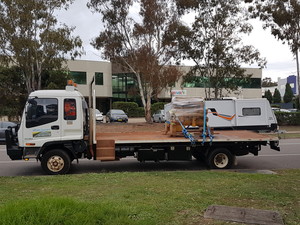 Affinity Transport Pic 5 - Emergency delivery from Hexham New South Wales to a mine site in Blackwater Queensland