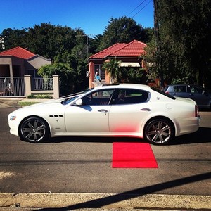 Luxury Wedding Cars Pic 3 - Maserati Wedding Car Sydney