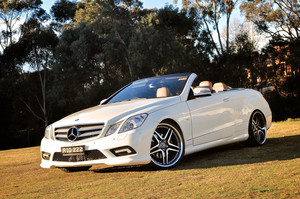 Luxury Wedding Cars Pic 2 - Mercedes Convertible Wedding Car Sydney