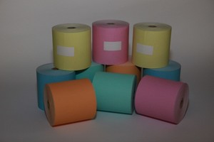 Paper Rolls Australia P/L Pic 3 - Coloured Thermal Rolls