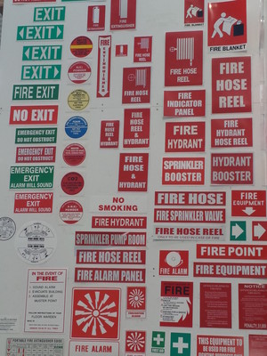 Melbourn Safety Services Pic 4 - All types of Fire Safety signs