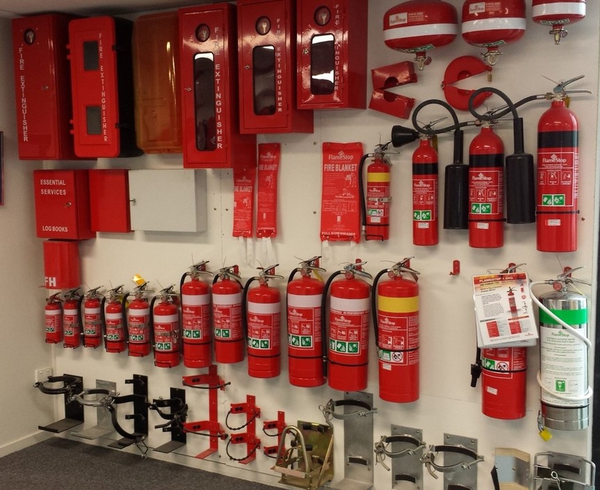 Melbourn Safety Services Pic 1 - Fire Equipment Extinguishers Vehicle Brackets Cabinets