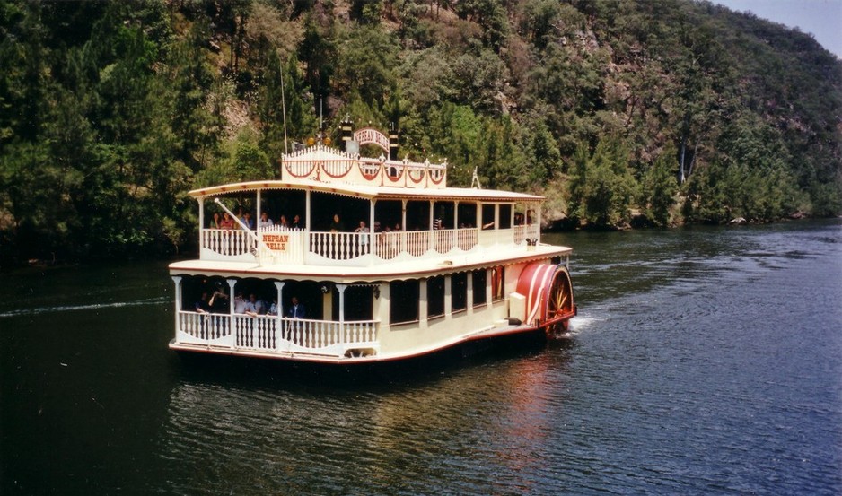 Nepean Belle Paddlewheeler Pic 1 - Take a leisurely cruise into the majestic Nepean Gorge and Blue Mountains National Park