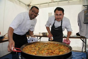 Out Of Africa Restaurant Pic 2 - Owner Executive Chef Hassan MSouli Best Paella Chef in the Oceania Inaugral International Spanish Paella Championships Flavours of Spain WINNER 2014