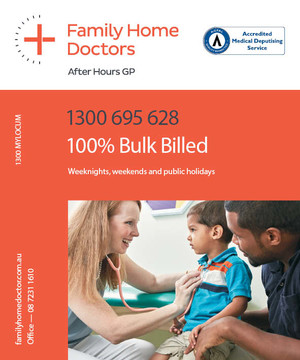 Family Home Doctors - After Hours GP Pic 3 - 100 Bulk Billed Family Home Doctors