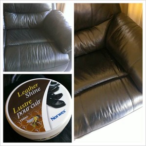 Rachelle Potter- Norwex Pic 2 - Love the leather shine you can also restore timber it smells so good