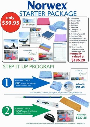 Rachelle Potter- Norwex Pic 5 - The Step it up program in detail