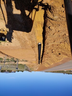 Brockman Plumbing Pic 5 - We do civil aspects as well Here we have a colverts installation underway for a local resident the Chapman valley shire