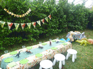 Easy Peasy Party Hire Pic 3 - Dinosaur themed party