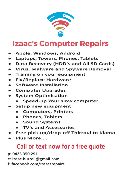 Izaac's Computer Repairs Pic 2