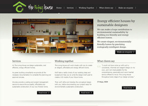 Bear Sight Web Design & Services Pic 5 - Portfolio The Living House Bega