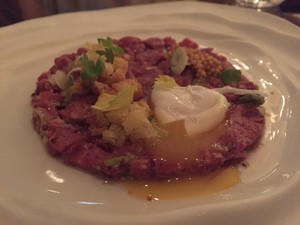 Bacchus Pic 2 - Beef Tartare was delicious