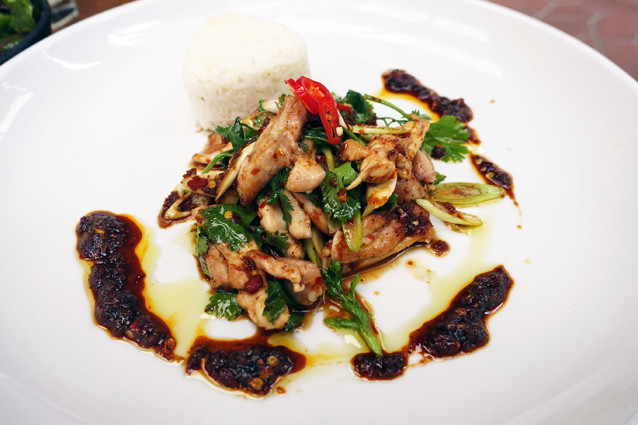 The Laneway Cafe Iluka Pic 2 - Spicy Sichuan Chicken