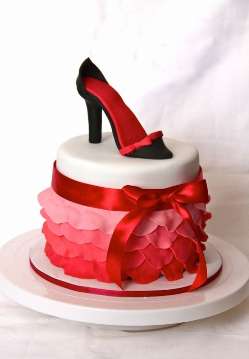 Sugar Dreams Cake Artistry Pic 1 - Ladie High Heel Shoe Cake