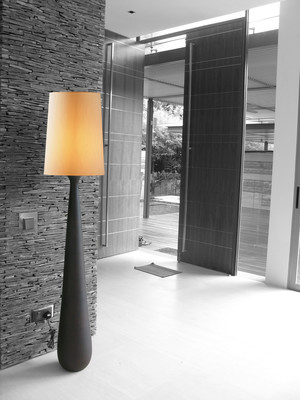 Arcanum Home Pic 5 - Handmade Mango wood floor lamp