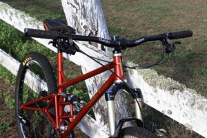 Sabre Create Pic 3 - Handmade Light Dual Suspension Mountain Bicycle Zero Two Sabre Create