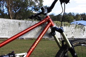 Sabre Create Pic 5 - Handmade Light Dual Suspension Mountain Bicycle Zero Two Sabre Create