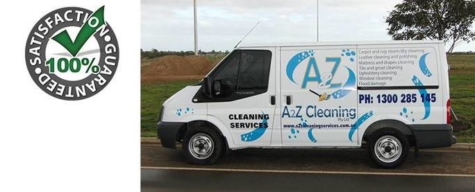 A2Z Cleaning Pty. Ltd Pic 1 - A2Z Carpet Cleaning Services fully equipped vans