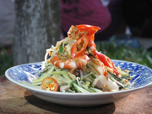 No.1 Saigon Pic 2 - Papaya Salad with prawn and pork