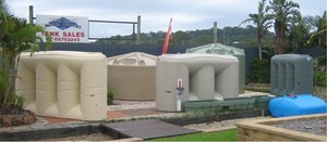 Tweed Valley Water Supplies Pic 2 - Poly Rainwater Tank Sales Round and Slimline