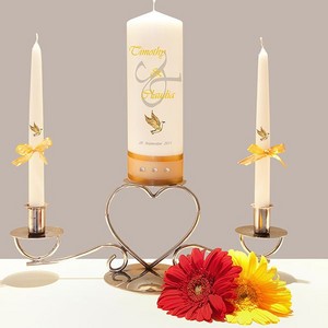 Candles by Delia Pic 3 - Personalised Wedding Candles Charming Wedding Candles