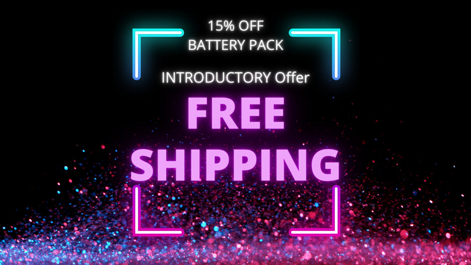 Charged Battery Pic 1 - Free Shipping till 30th June 2024