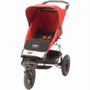 Bayside Baby Bargains Pic 5 - mountain buggy urban elite single 2008 stroller red