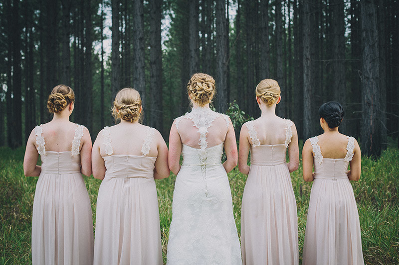 Kew Hair Design Pic 1 - Stunning bridal party styles by Kew Hair Design