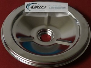 Swift Metal Services Pic 3 - Pressing Stainless Steel Dish