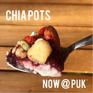 PUK Espresso Pic 4 - Our second intro for the week Chia Pots The perfect superfood snack energy boosting breakfast