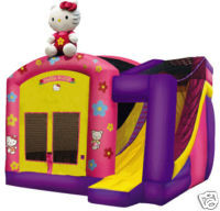 Bounce 4 Fun Pic 3 - hello kitty combo castle measures 5m x 55m inbuilt slide